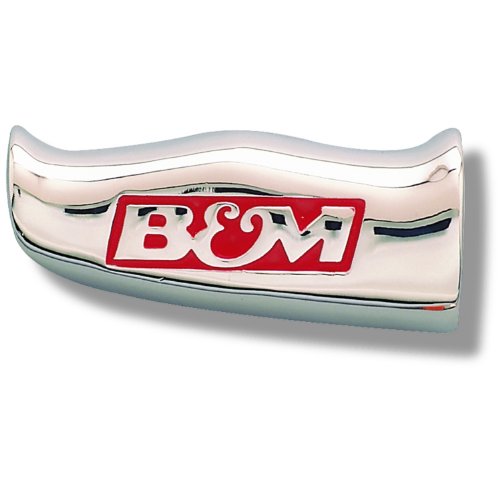 B&M 80643 Chrome Aluminum T-Handle Shifter Grip with SAE Thread Inserts