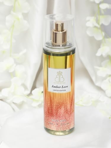 Image of Brown Butter- Body Mist For Women & Men Perfume | Long Lasting fragrance | Instant Mood Lifter | Cruelty Free | 200 ml (Amber Love) Pack Of 1