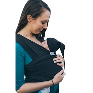 Baby Wrap Sling Organic Stretchy Premium Carrier | UK/EU Safety Tested | Made in UK by Joy and Joe | Suitable from Birth…