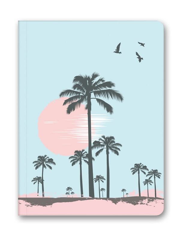 Le Color Naturel Mini Defter Çizgili Palmiye 14x20 cm