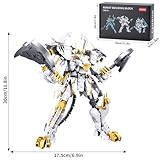 CSNRHG White Tiger Samurai mech Robot Model with Double Axe Head Building Blocks Toy Set Mythical Birthday for Age 8+ Children Adults Teens 679 Pieces