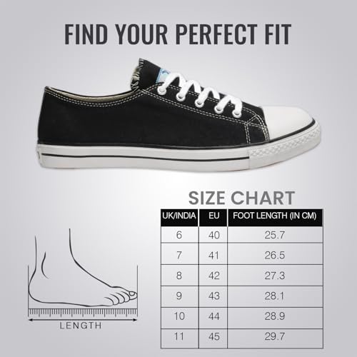 Image of YUKI Unisex Canvas Comfortable & Lightweight Sneaker for Men's and Women's