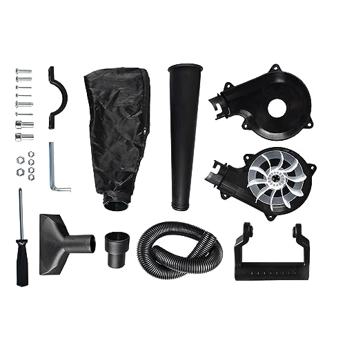 Hilitand - Angle Grinder Attachment Transform Angle Grinder Into Blower and Vacuum Cleaner, Dual Function, Enhanced Fan Power