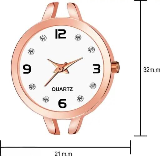 Image of FROZIL Analog 3 Different Color Flowered Dial Watch and Bracelet for Womens and Girls Combo Watches for Women and Girl Pack of 3