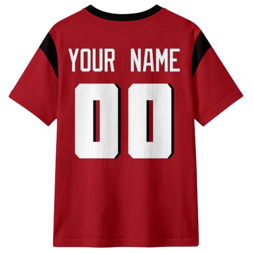 Image of T-Shirt Custom Crewneck Short Sleeve for Men Gifts | Custom T-Shirt Personalized Name and Number