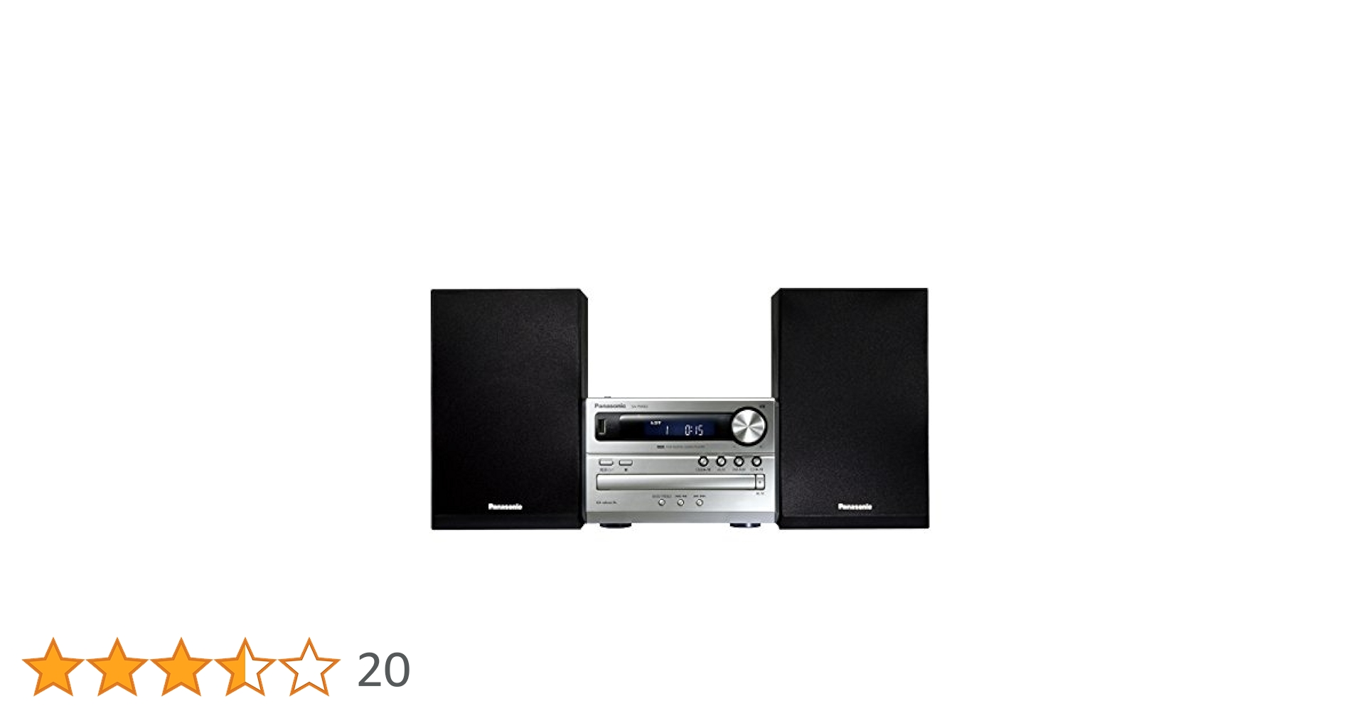 Amazon.co.jp: Panasonic D-dock CDステレオシステム SC-PM02-S