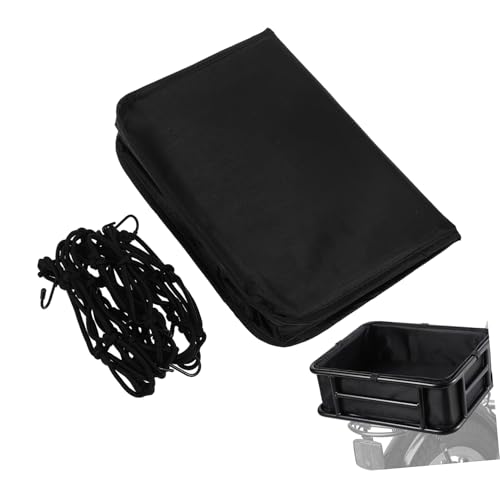 Toddmomy Stylish Versatile Bike Carry Bag for Shopping and Commuting Removable Thickened Cover with Ample Storage and Secure Bungee Netting