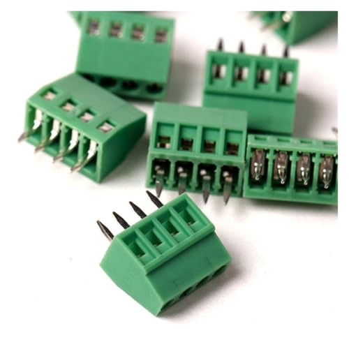Bloque terminales PCB de 6 pines con paso 2,54 mm y conector de tornillo para cable 3