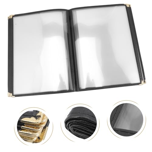 Accessoire restaurant indispensable avec ce protège-menu transparent de bar - 2