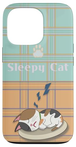 Sleepy Cat �X�}�z�P�[�X iPhone 13 Pro �p