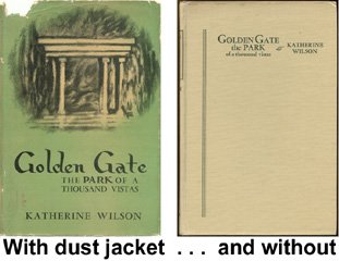 Hardcover Golden Gate, The Park of a Thousand Vistas Book