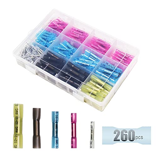 Cosses à bout Pastall kit de 260 connecteurs de fils isolés 10-26 AWG
