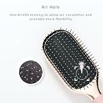 Melbang Hair Brush for Thick Curly Thin Long Short Wet or Dry Hair Adds Shine and Makes Hair Smooth Hair Comb Paddle Hair Brush for Men Women Kid - Image 3