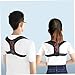 FOMIYES Invisible Back Brace Posture Corrector Belt for Sitting Posture Adjustable Ergonomic Hunchback Trainer with Durable PU Leather and Premium Sponge for Adults