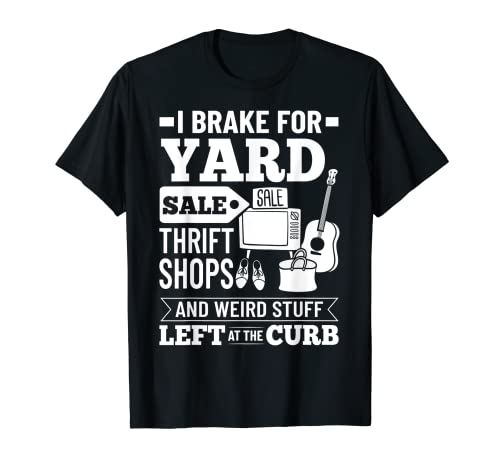 Flea Market Sign Funny Near Me Finds Items T-Shirt