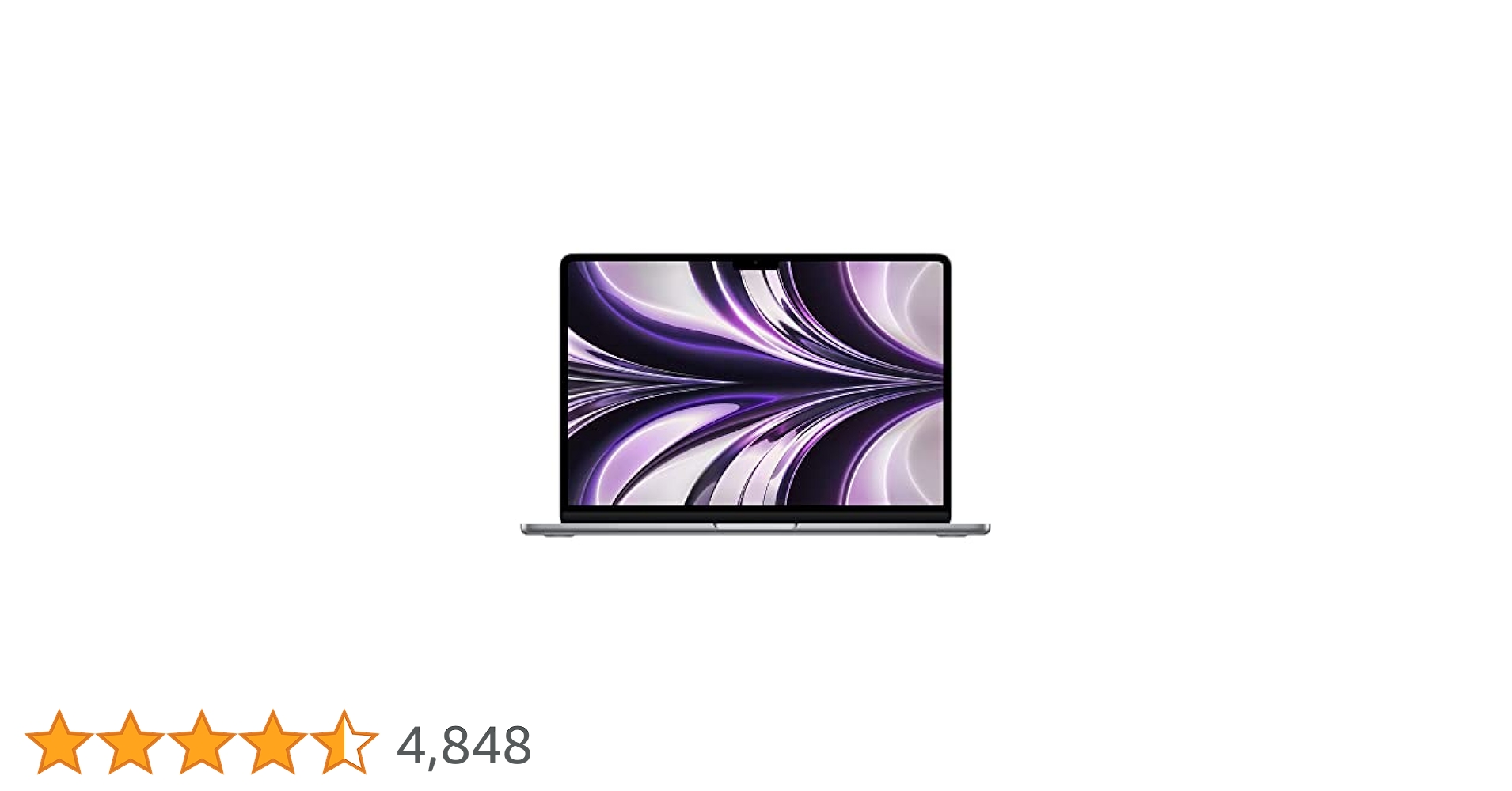 Apple MacBook Air M2 with 16GB RAM and Liquid Retina Display