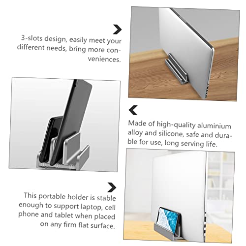 Soporte ajustable de aluminio para laptop con ranuras miniatura 3