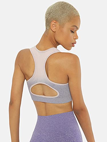 Image of Women's Slip-On Sports Bra | Seamless Technology Full-Coverage Sports Bra | Racerback Medium-Impact