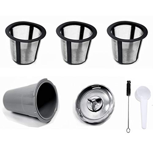 LIGICKY Reusable Coffee Filter Set for Keurig, My K-cup Style Filter Housing +