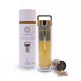 Frasco termo de doble pared, taza termo, botella para beber, tetera o botella de té. También puedes comprarnos la bolsa de Nylonthermo a juego, que protege la botella de caídas y mantiene la bebida aún más caliente - Asin B01N6P3217 - ¡Diviértete con ella!