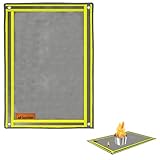 SoloWilder Tapete para Estufa de leña de 32 x 20 Pulgadas, Accesorios de Camping