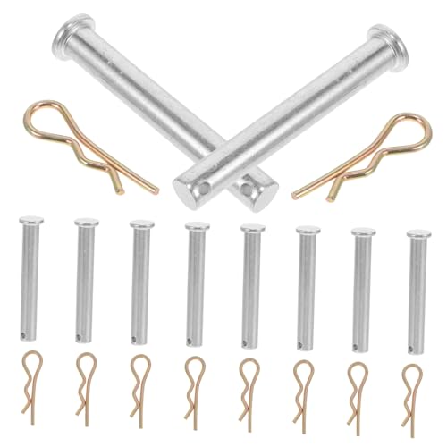 LIFKICH 10 piezas de piezas para andamios, pasador de fijación con ojal, fijación estable para andamios y construcción de andamios