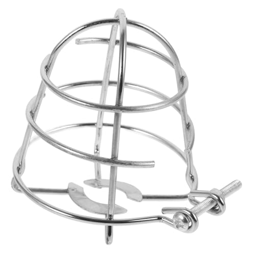 TOPBATHY protector de cabezal de rociadores Cubrir proteccion jaula protector de cabeza de rociadores contra incendios cubierta de aspersor aleación de aluminio Silver