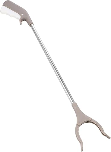 Alipis 1 herramienta de agarre de alcance, accesorios de limpieza de basura, clip de basura, alcanzadores y agarradores ligeros para personas