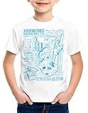 proton pack replica uk T-shirt per bambini e ragazzi, super trendy, con stampa originale