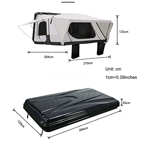 Tienda de Techo para Camping 3-4 Personas GeRRiT miniatura 3