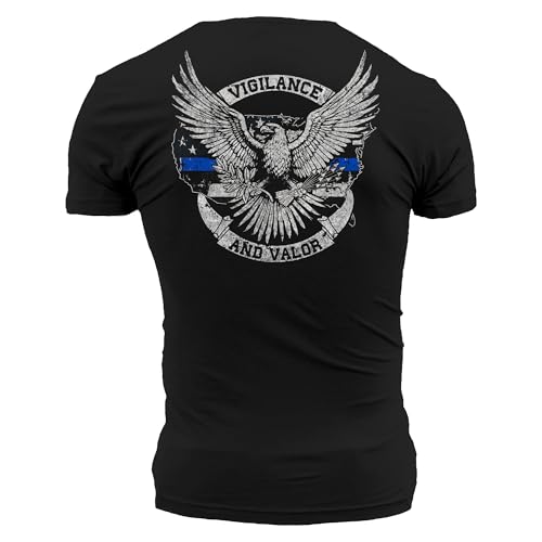 Grunt Style Vigilance and Valor Men's T-Shirt3