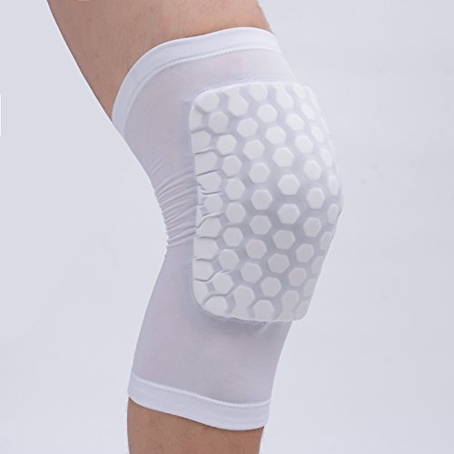 Image of 3nh Purple, S : Elastic basketball Knee Support Tape Knee tor Safety Guard volleyball knee pads honeycomb tennis paintball Kneecap