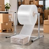 MYFTNP 24-Zoll-luftpolsterfolienrollenspender, Manueller Halter Für Luftpolsterfolie, Mit Positionierungshilfen, Für Lagerhallen Und Verpackungsmaterialien