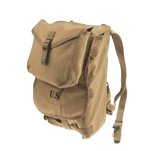 M1928 WW2 Haversack Canvas Bag Khaki Large Capacity Backpack