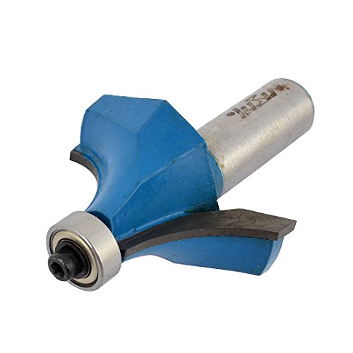 Uxcell 68Mm Long End Bearing Corner Roundover Router Bit Tool 1/2" X 1 3/8" #TOP28