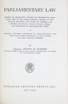 Parliamentary law