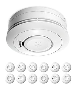 Ei Electronics Ei650 Rauchmelder 12er Set mit 10-Jahres-Batterie
