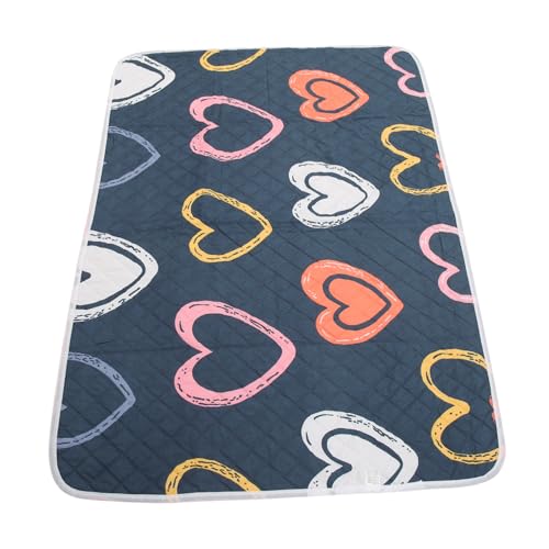 HANABASS Almohadilla para Incontinencia y Menstruación Transpirable Reutilizable Cama Protección para Adultos y Personas Mayores