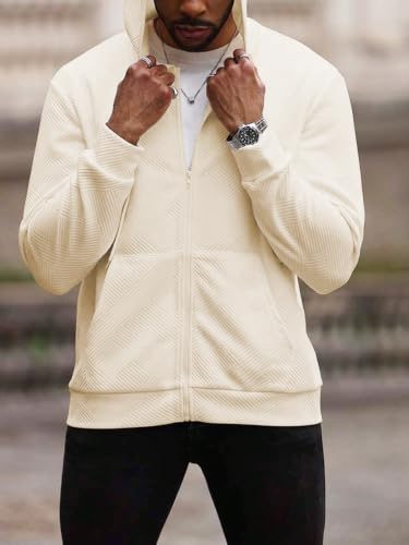 Image of GRECIILOOKS Hoodie for Man | Zipper Hoodies for Men Stylish | Sweatshirt for Mans | Sweater for Man's | Sweater for Men Winter Wear (Available in Plus Sizes) Polycotton