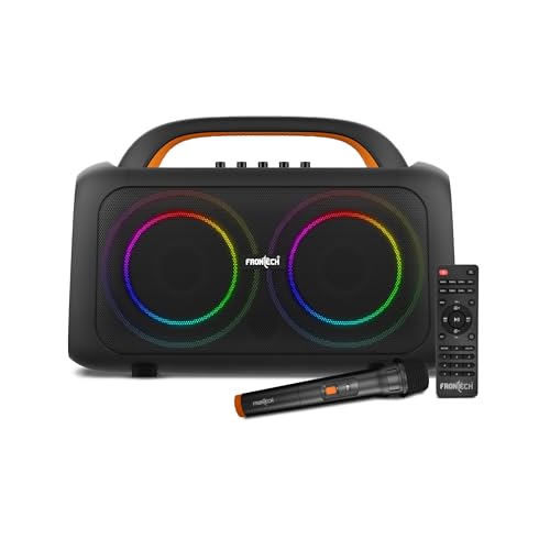 Image of FRONTECH Echo BOOM-242 Bluetooth Speaker | 70W | RGB Lighting | BT /FM /USB /TF /MIC | TWS | 1 Year Warranty (SW-0242)
