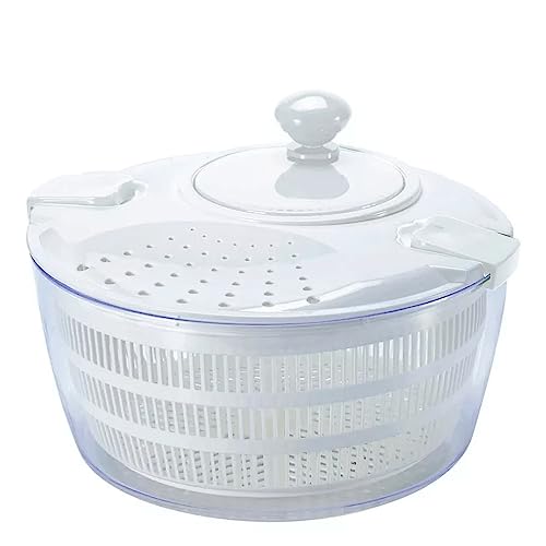 Centrifuga p/Salada Easy Kitchen Branco 24,3x16,3cm 27964