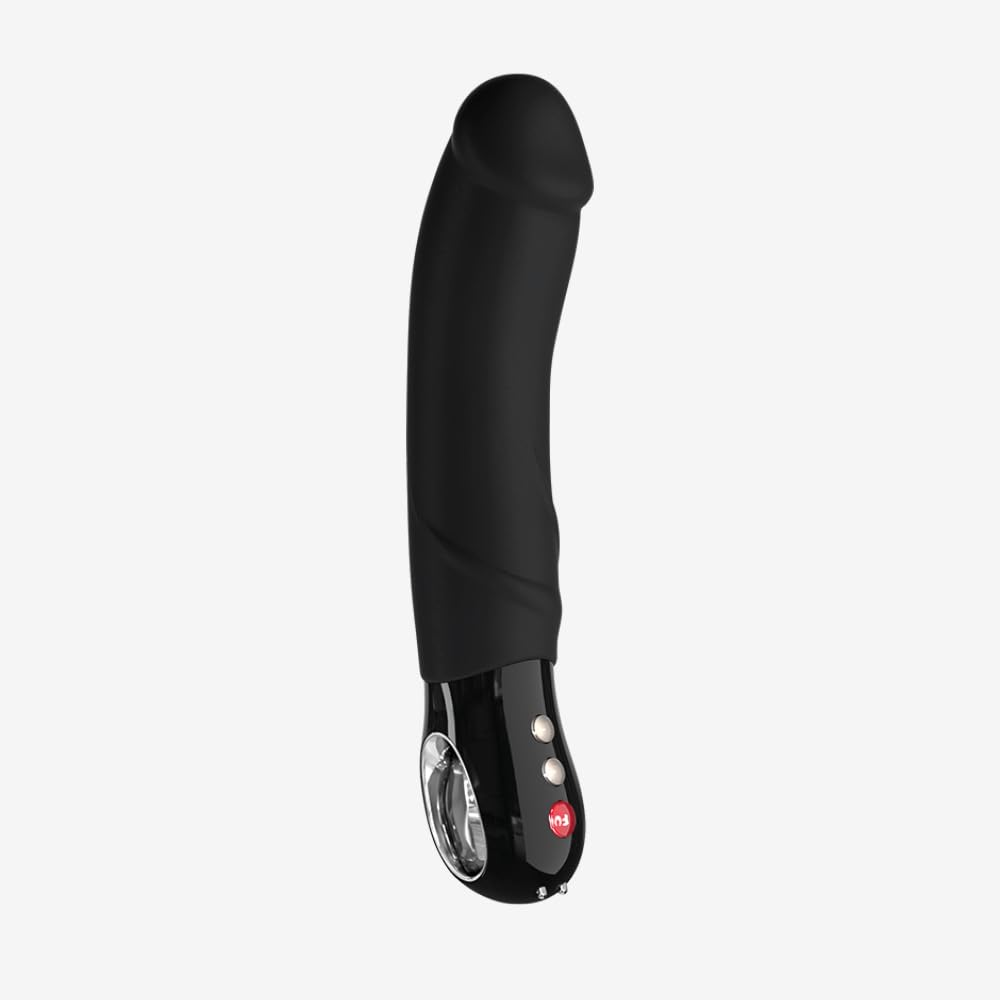 Fun Factory BIG BOSS - BLACK LINE - vibrador G5 XXL recargable para mujer punto G negro de silicona médica | Fun Factory BIG BOSS - BLACK LINE - vibrador G5 XXL recargable para mujer punto G negro de silicona médica