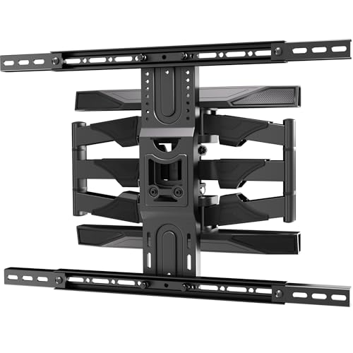 GINKGO TV Wandhalterung Flach für 40-75 Zoll Fernseher Fernsehhalterung 1 57 Zoll Ultraflach Schwenkbar & Neigbar Wall Bracket Max VESA 600x400 mm bis zu 45kg