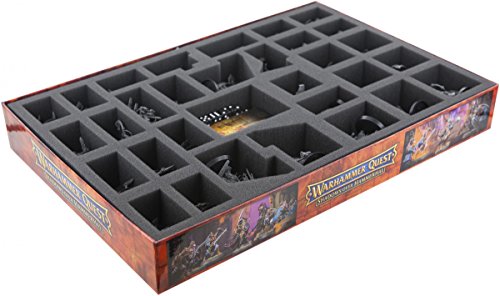 Mousse Warhammer Quest Shadows Over Hammerhal Feldherr protection figurines et rangement