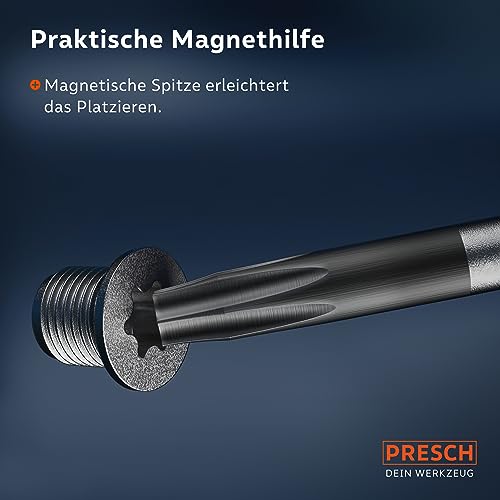 Torx-Schraubendreher-Set Presch TX 6-teilig