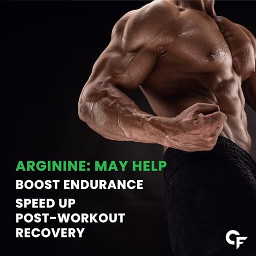 Image of Carbamide Forte L Arginine 1000mg Supplement Per Serving - 10 Veg Capsules