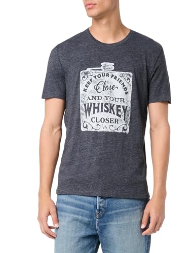 Lucky Brand Men's Keep Your Friends Close Whiskey Tee