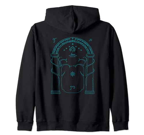 Image of The Lord of the Rings Doors of Durin Zip Hoodie