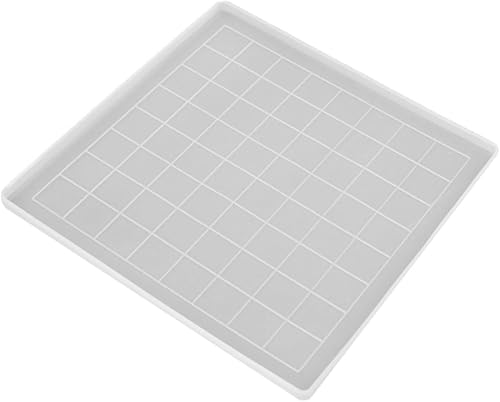 Miniatura 9 de LALAFINA 2 moldes de ajedrez Xiangqi epoxi tablero de ajedrez fundición de resina epoxi artesanal de silicona para hornear resina - Ajedrez