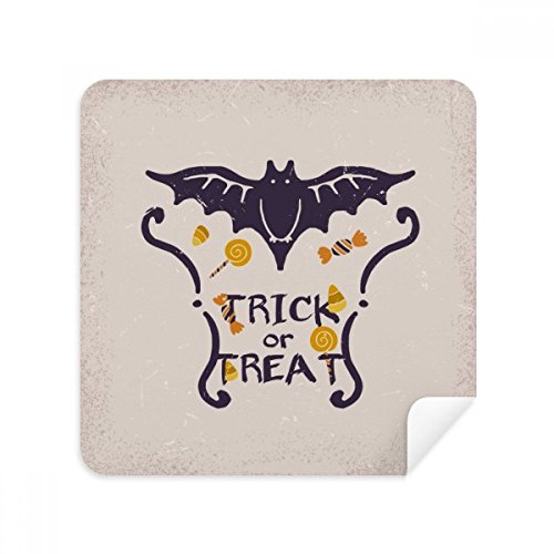 Chiffon de nettoyage daim pour écran lot de 2 essuie-lunettes Halloween papillon